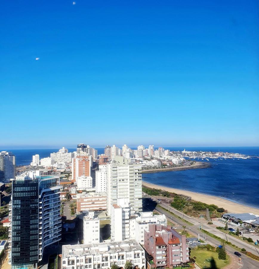 Peninsula De Punta, Apartamento Aconchegante Com Bela Vista Mar 푼타델에스테 외부 사진